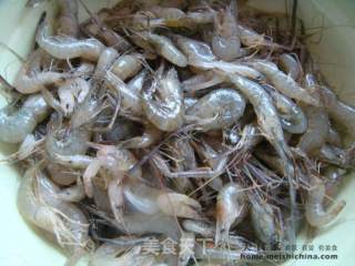 Stir-fried River Prawns with Leek recipe