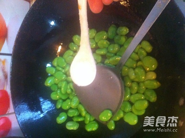 Scallion Broad Beans recipe