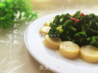 Braised Tofu with Broccoli recipe