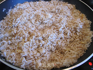 Shepherd's Purse Tuna Fried Rice recipe