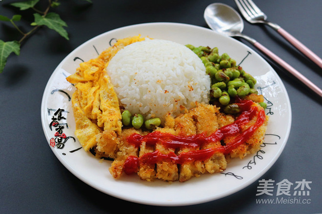 Chicken Chop Jade Rice recipe