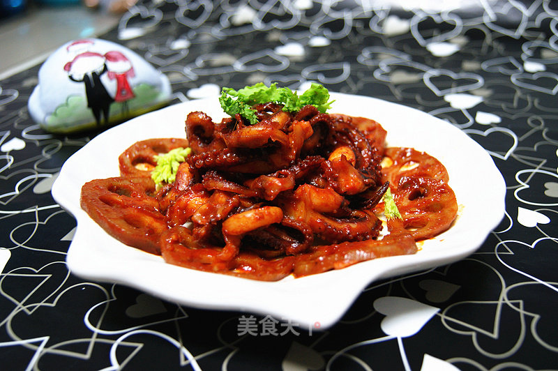 Spicy Grilled Octopus in Dongling Electronic Oven