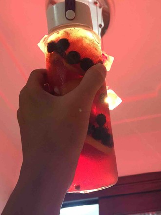 Colorful Fruit Cocktail