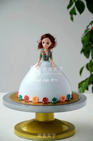 【barbie Cake】 recipe