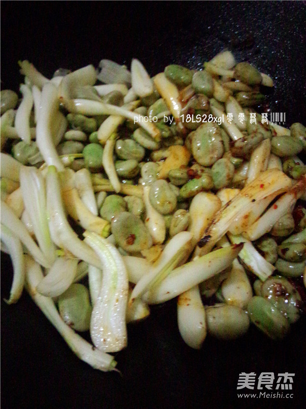 Stir-fried Buckwheat with Beans recipe