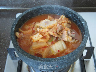 Korean Stone Pot Kimchi Soup recipe