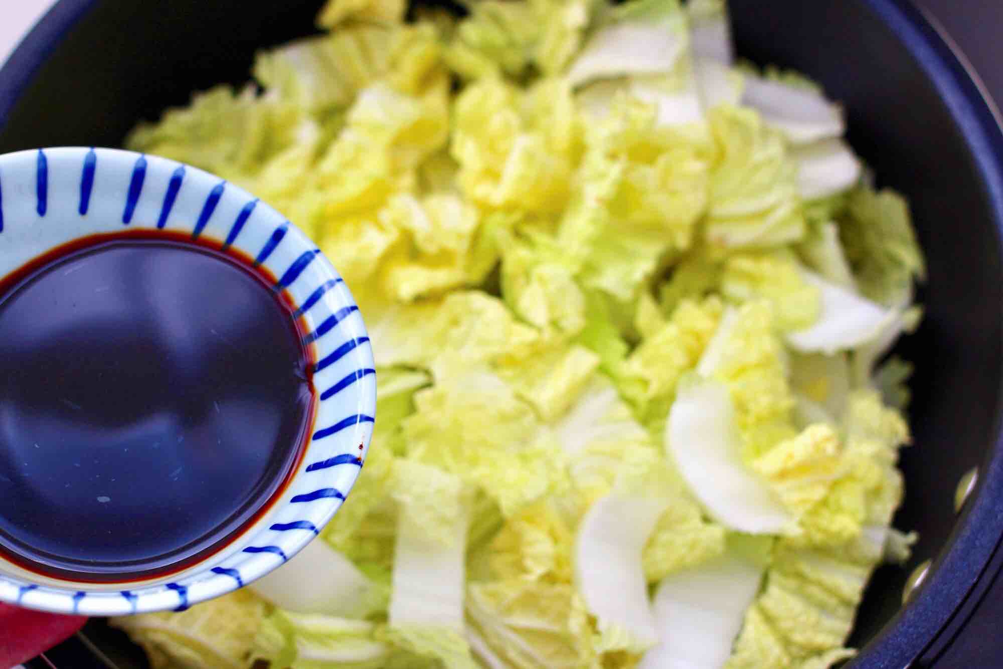 Stir-fried Sea Prawns with Baby Vegetable Vermicelli recipe
