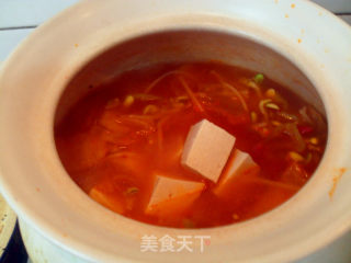 Appetizer Soup-korean Spicy Cabbage Tofu Soup recipe