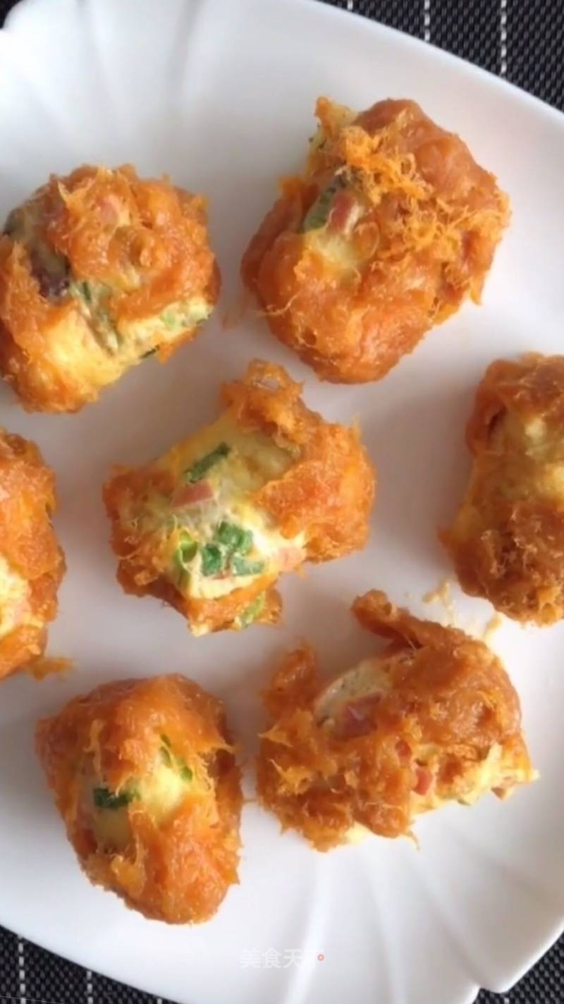 Breakfast Pork Floss Roll recipe