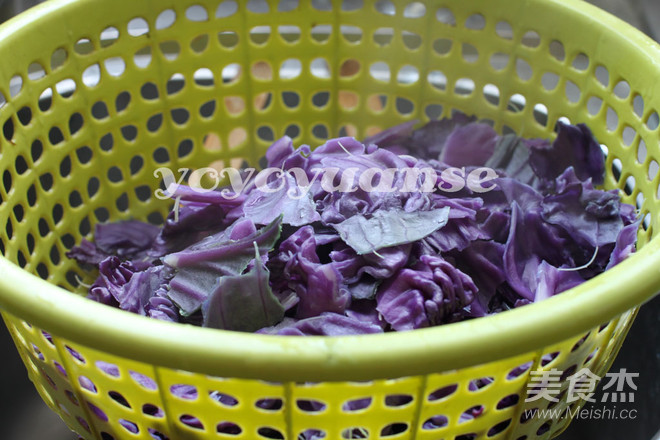 Purple Cabbage Salad recipe