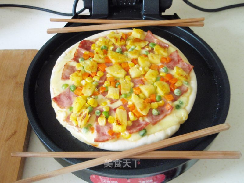 Pineapple Bacon Pizza recipe