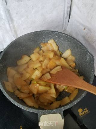 Stir-fried Winter Melon with Soy Sauce recipe