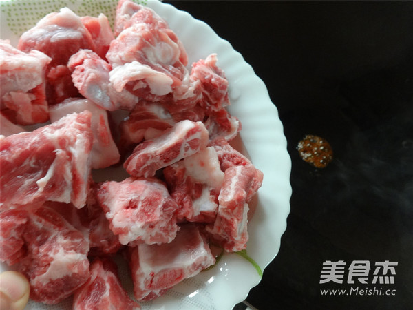 Braised Pork Ribs with Dried Radish recipe