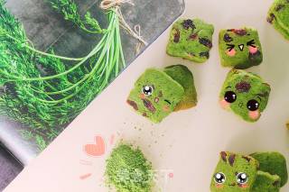 Matcha Cranberry Cookies recipe