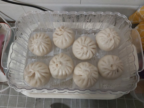 Pork Buns with Cabbage Vermicelli recipe