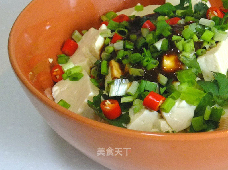 Tofu with Shallots recipe