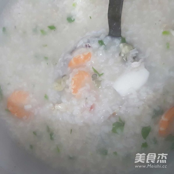 Seafood Congee recipe