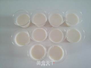 Lotus Seed Soy Milk Pudding recipe