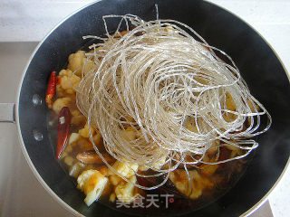 Stir-fried Vermicelli with Cauliflower recipe