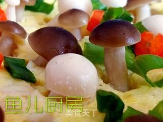 Double Mushroom Soup with Eggs and Tofu──private Dish of "fish Kitchen" recipe