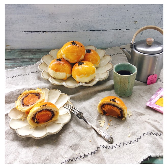 Ah~five-ringed Egg Yolk Pastry