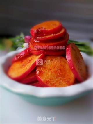 Red Radish in Cold Dressing recipe