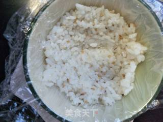 "egg Food" Reunion Round Egg Rice Ball recipe