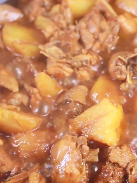 Potato Stew Chicken recipe