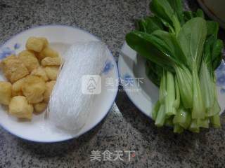 Oily Tofu, Vermicelli, Vegetable Core recipe