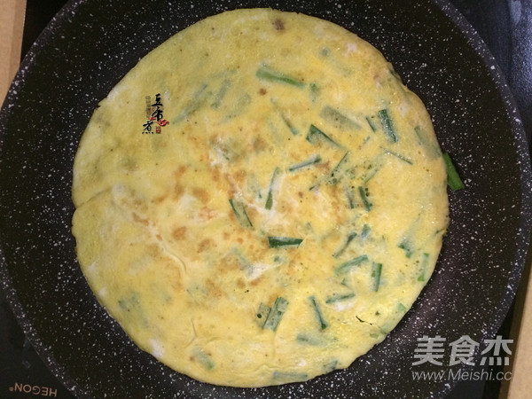 Farmhouse Leek Egg Pancake recipe