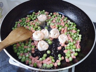 Change Your Life to be More Beautiful-----peas and Shrimp Ruyizhan recipe