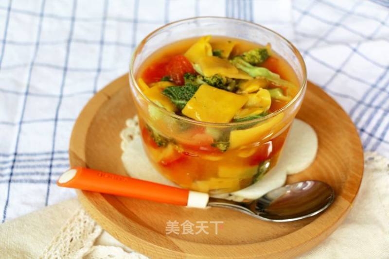 Vegetable Boiled Pumpkin Noodles recipe