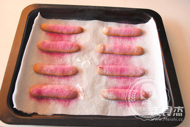 Purple Sweet Potato Long Shortbread recipe