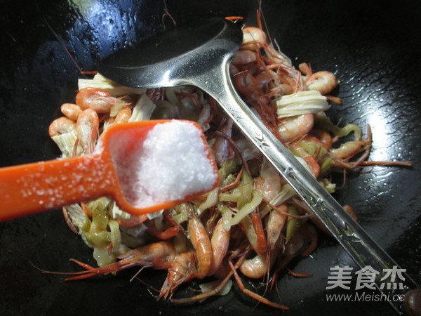 Stir-fried River Prawns recipe