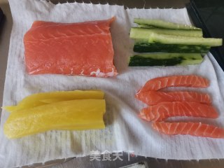 Salmon Sushi Rolls recipe