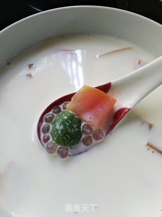 Confinement Meal Series-papaya Milk and Sago Milk recipe