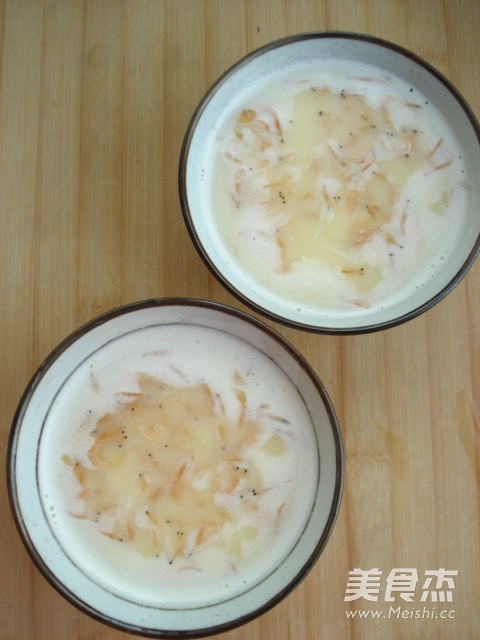 Steamed Egg Custard with Shrimp Skin recipe