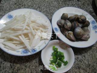 Radish Clam Soup recipe