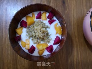 Yogurt Fruit Quinoa recipe