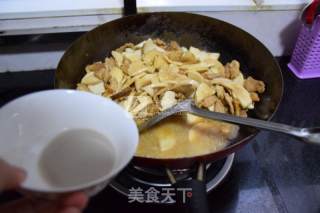 Pleurotus Eryngii Sliced with Sauce recipe