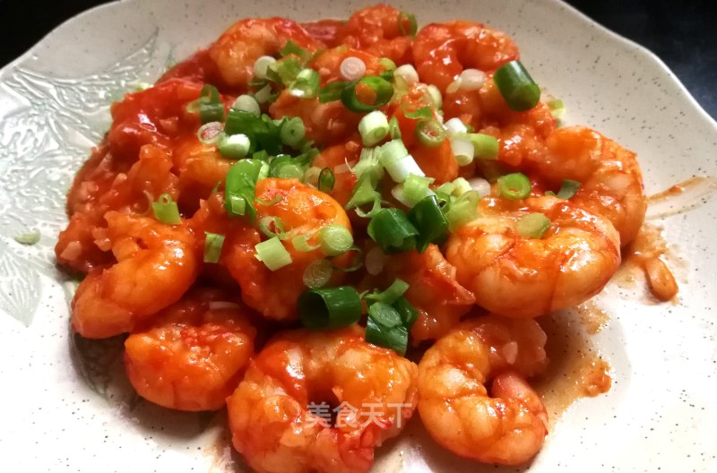 Tomato Red Shrimp-simple Don't Don't Don't recipe