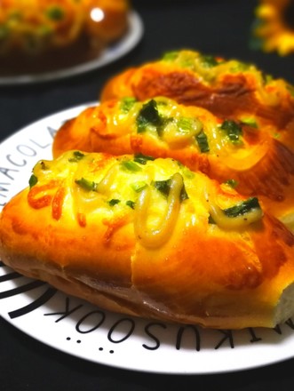 Chive Cheese Sausage Bread