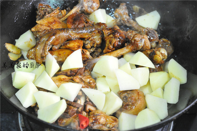 Yellow Braised Chicken Rice recipe