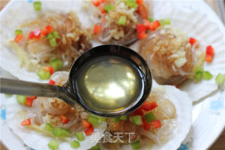 Steamed Scallops with Garlic Vermicelli recipe