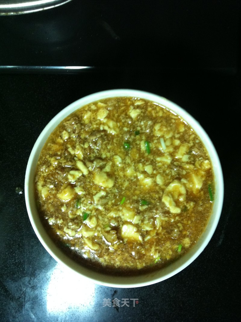 Tofu with Minced Meat recipe