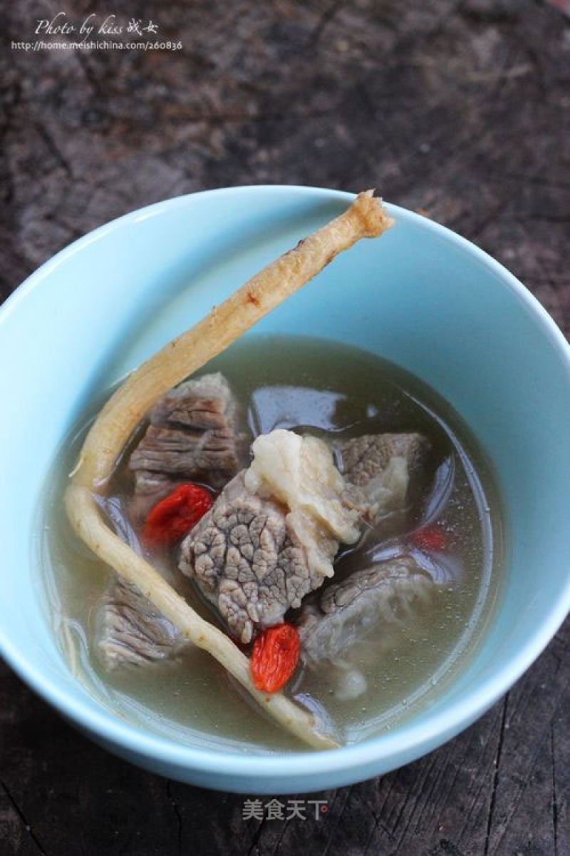 Invigorate Qi and Warm The Body---shenqi Mutton Soup recipe