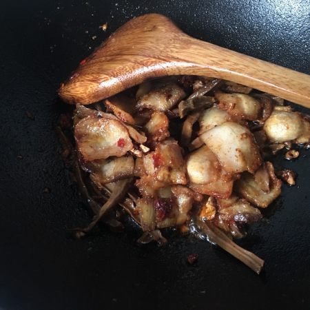 Twice Cooked Pork with Dried Bamboo Shoots recipe