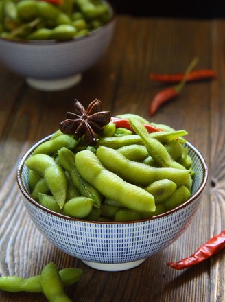 Spicy Salted Edamame recipe