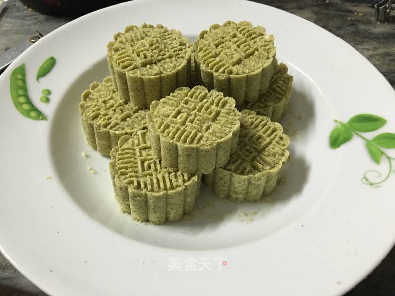 #aca烤明星大赛# Making Mung Bean Cake for The First Time, It Tastes Good! recipe