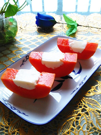 Papaya Milk Jelly recipe